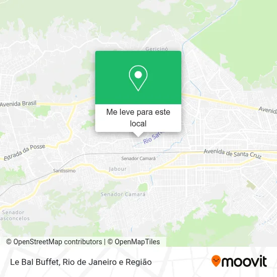 Le Bal Buffet mapa