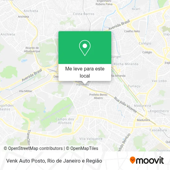 Venk Auto Posto mapa