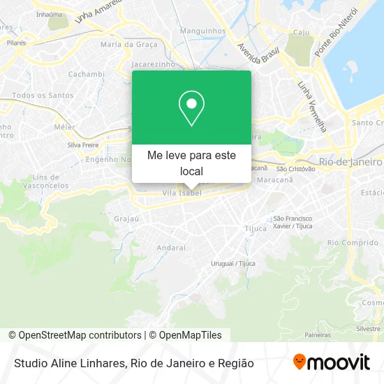 Studio Aline Linhares mapa