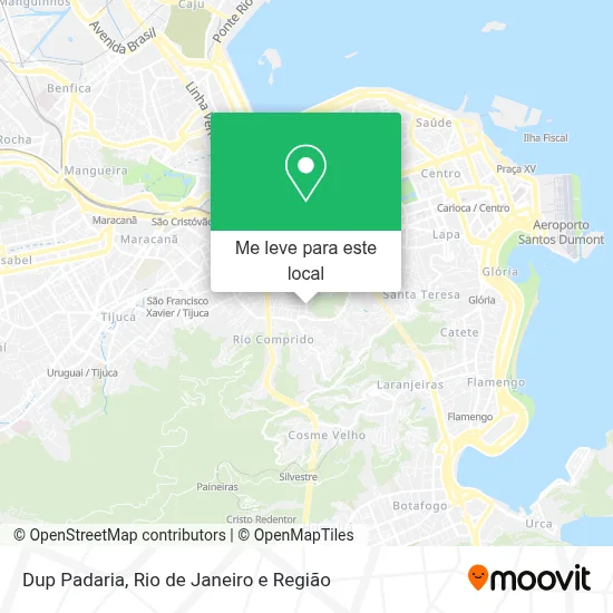 Dup Padaria mapa