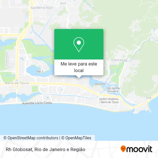Rh Globosat mapa