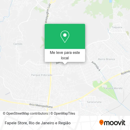 Fapele Store mapa