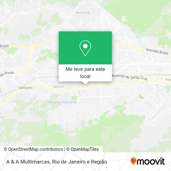 A & A Multimarcas mapa