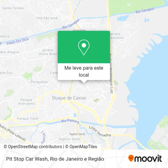 Pit Stop Car Wash mapa