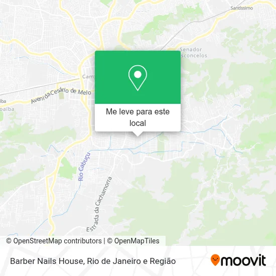 Barber Nails House mapa