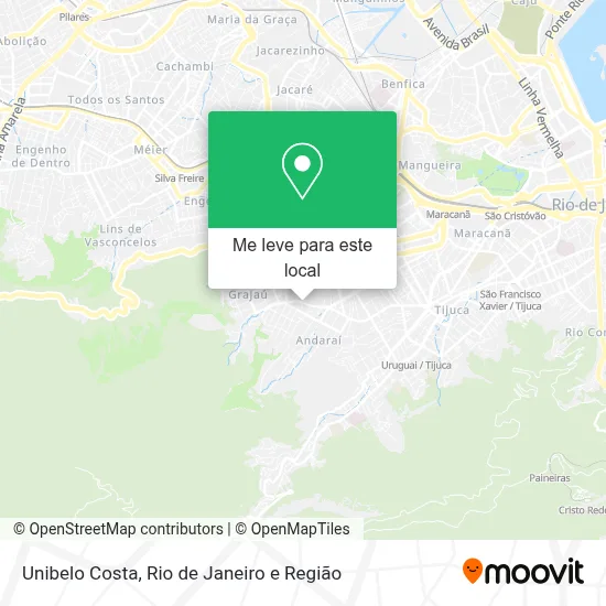 Unibelo Costa mapa