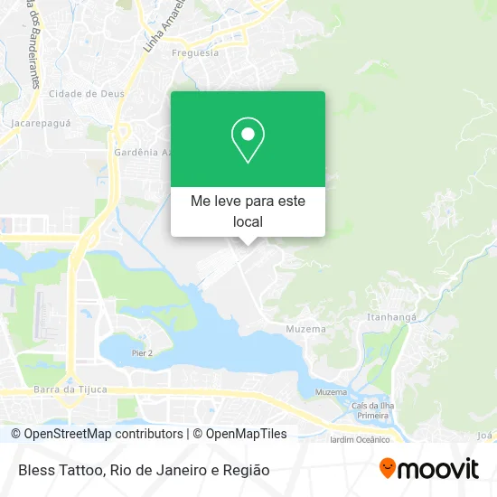 Bless Tattoo mapa