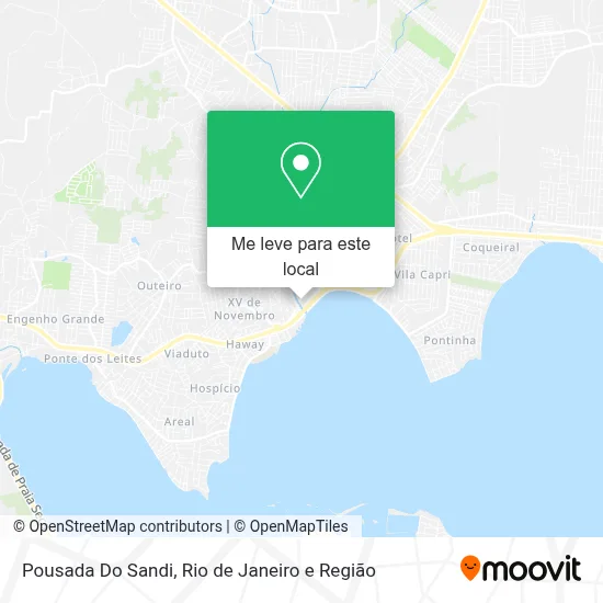 Pousada Do Sandi mapa