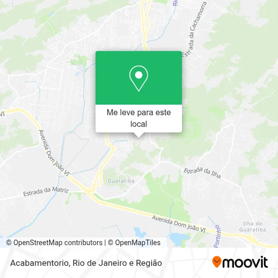 Acabamentorio mapa