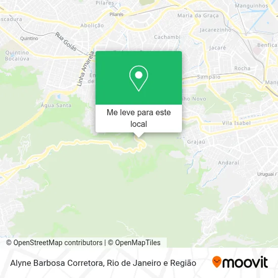 Alyne Barbosa Corretora mapa
