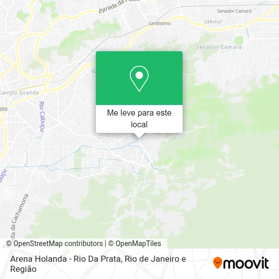 Arena Holanda - Rio Da Prata mapa