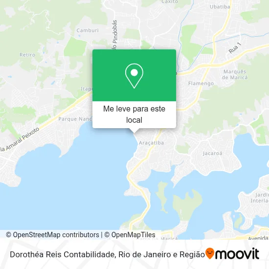 Dorothéa Reis Contabilidade mapa