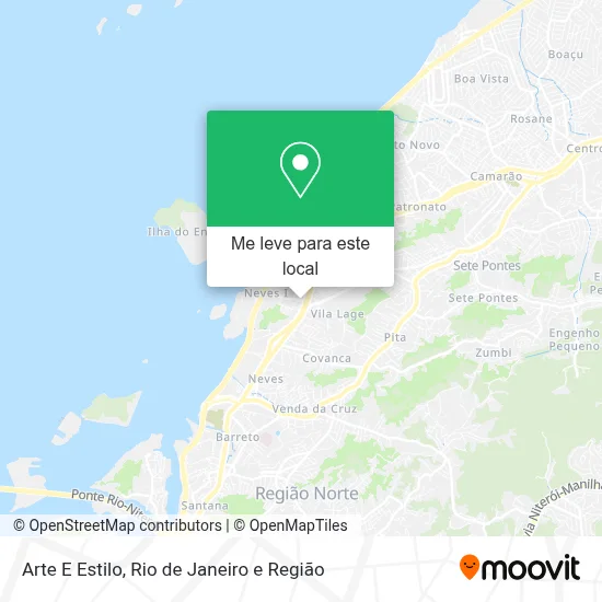 Arte E Estilo mapa
