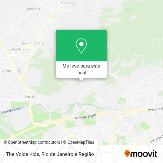The Voice Kids mapa