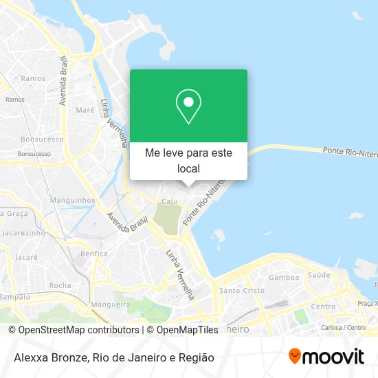 Alexxa Bronze mapa