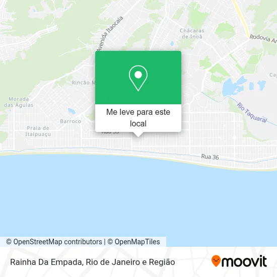 Rainha Da Empada mapa