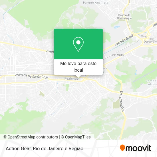 Action Gear mapa