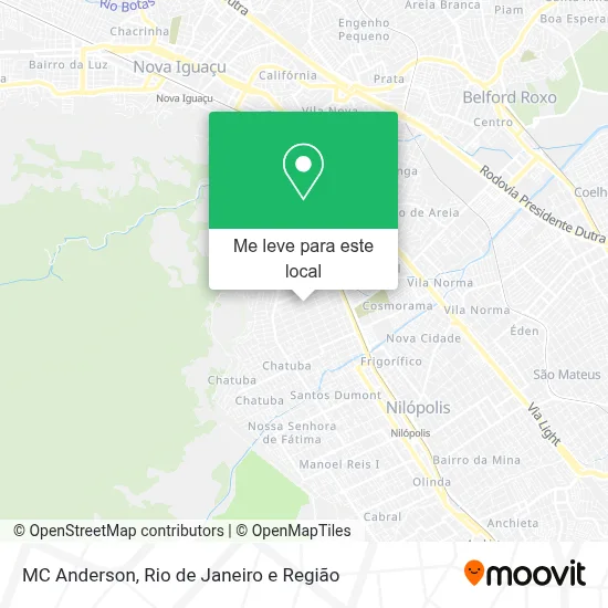MC Anderson mapa