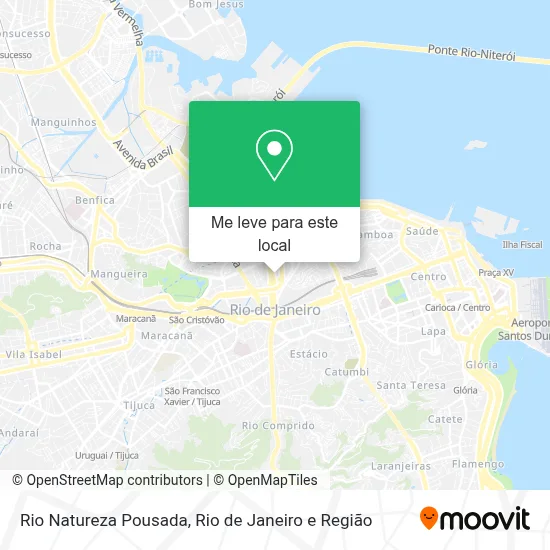 Rio Natureza Pousada mapa