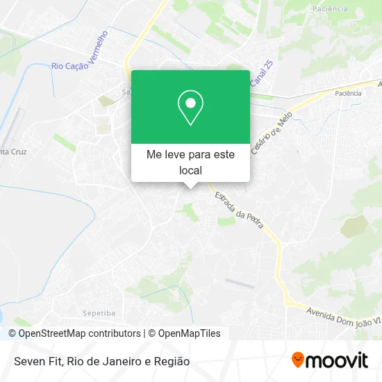 Seven Fit mapa