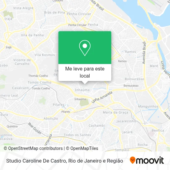 Studio Caroline De Castro mapa