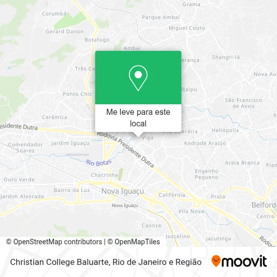 Christian College Baluarte mapa