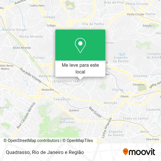 Quadrasso mapa