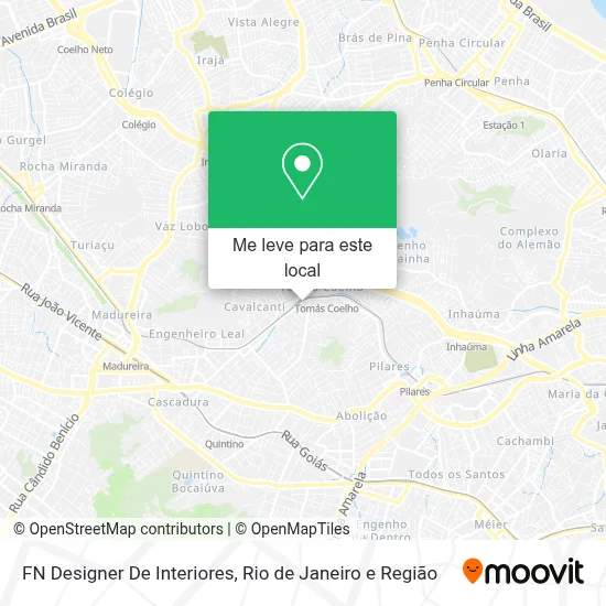 FN Designer De Interiores mapa