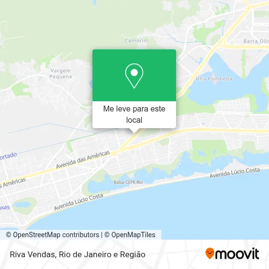 Riva Vendas mapa