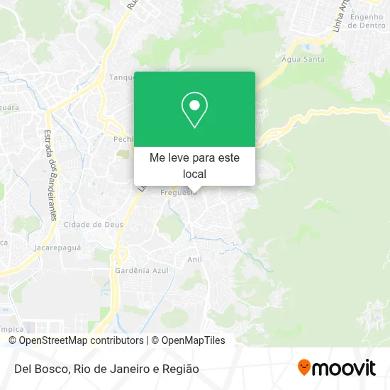 Del Bosco mapa