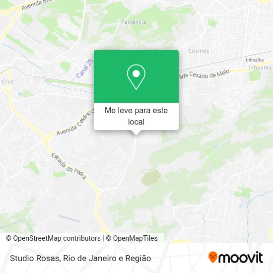 Studio Rosas mapa