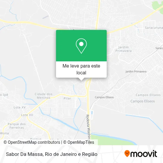 Sabor Da Massa mapa