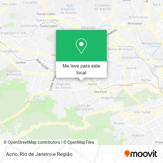 Acrio mapa