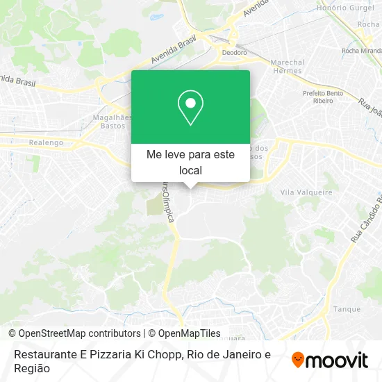 Restaurante E Pizzaria Ki Chopp mapa