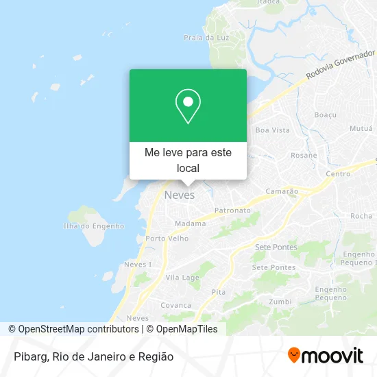 Pibarg mapa