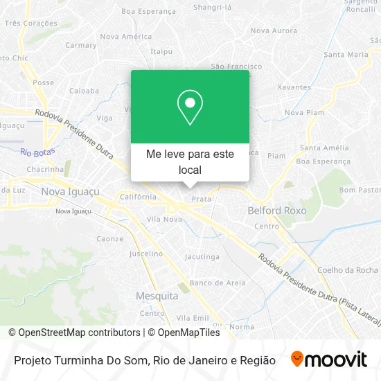 Projeto Turminha Do Som mapa