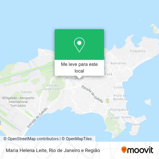 Maria Helena Leite mapa