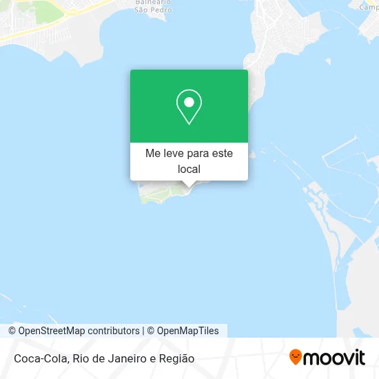 Coca-Cola mapa