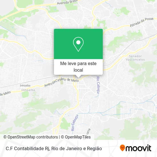 C.F Contabilidade Rj mapa