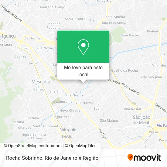 Rocha Sobrinho mapa