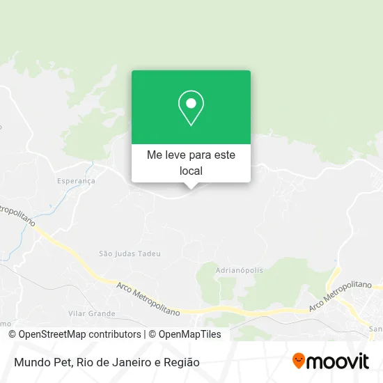 Mundo Pet mapa