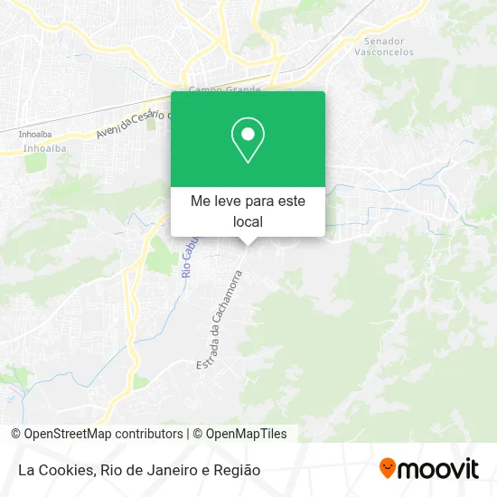 La Cookies mapa