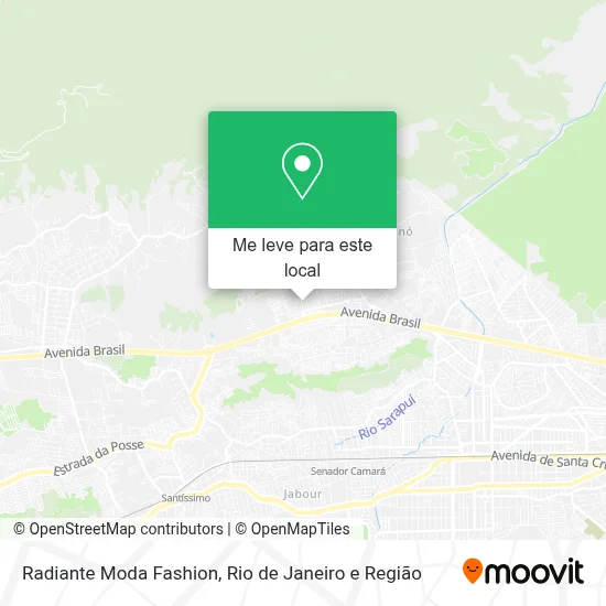 Radiante Moda Fashion mapa
