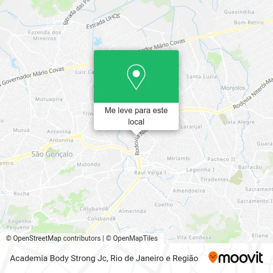 Academia Body Strong Jc mapa