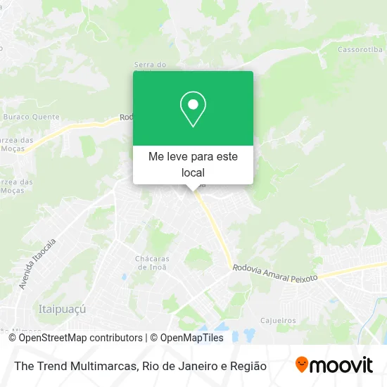 The Trend Multimarcas mapa