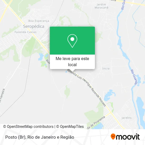 Posto (Br) mapa