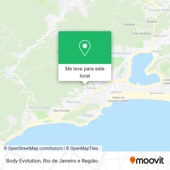 Body Evolution mapa