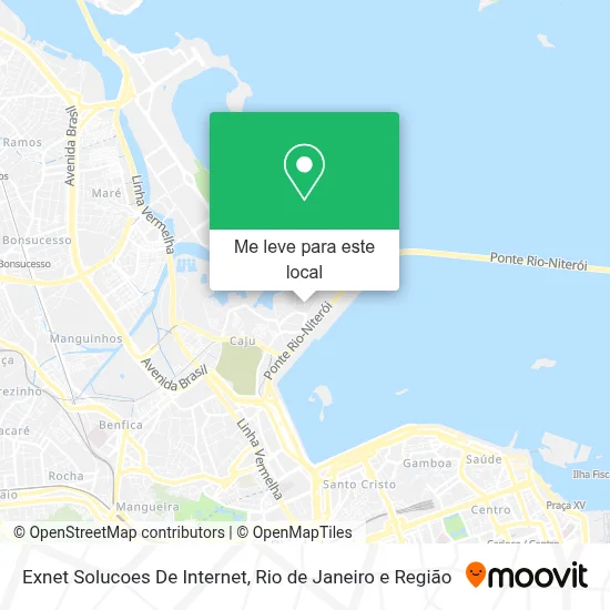 Exnet Solucoes De Internet mapa