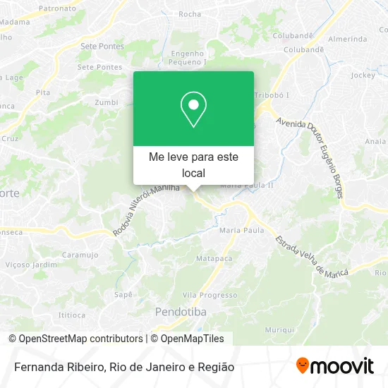Fernanda Ribeiro mapa