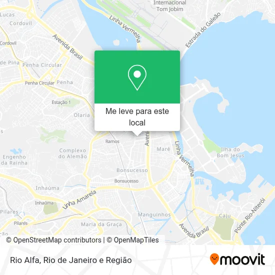 Rio Alfa mapa
